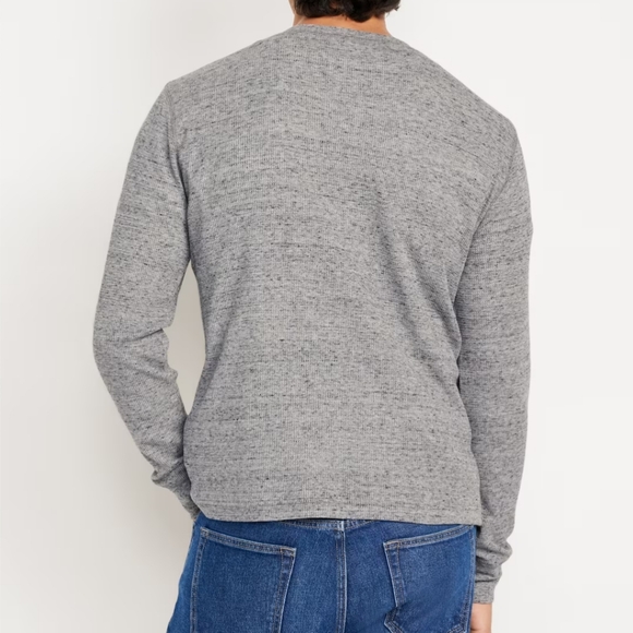 Old Navy Waffle Henley T-Shirt - Picture 2 of 2